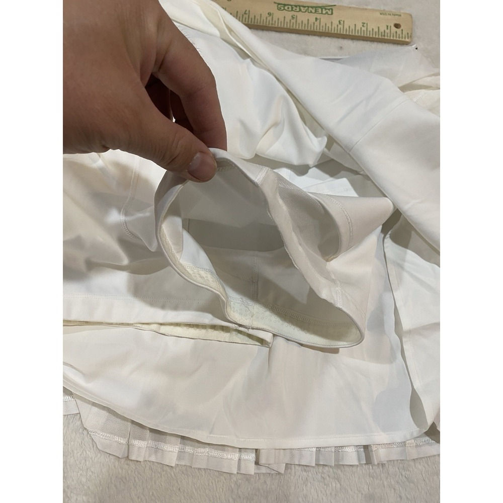 CALIA Carrie Underwood Woman's Pleated Skort White High Rise Tennis Golf M NWT - Picture 6 of 12